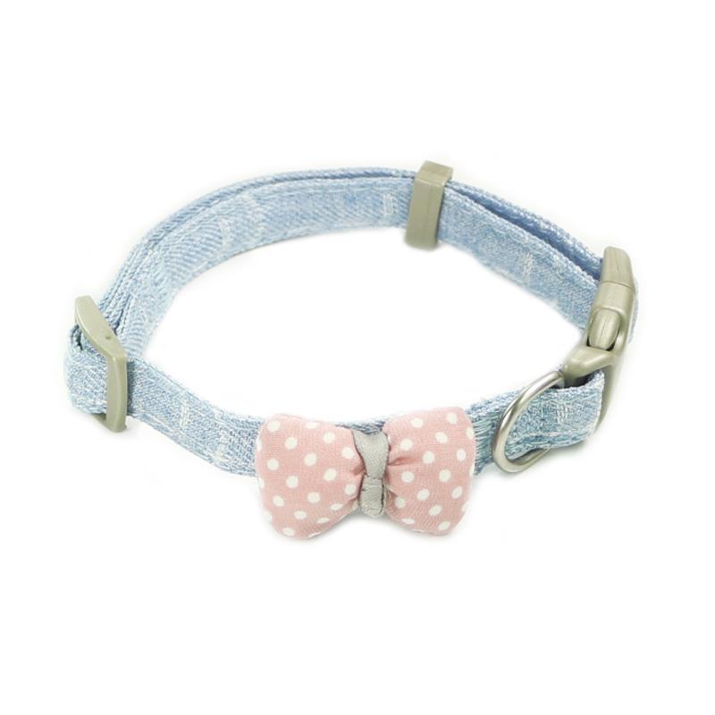 Cotton Bow Tie Cat Collar