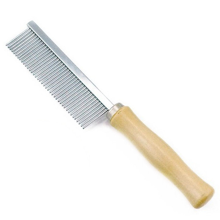 Cat & Dog Wooden Handle Comb