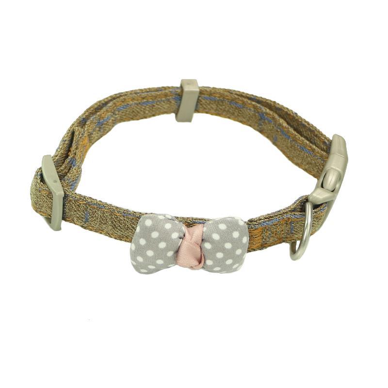 Cotton Bow Tie Cat Collar