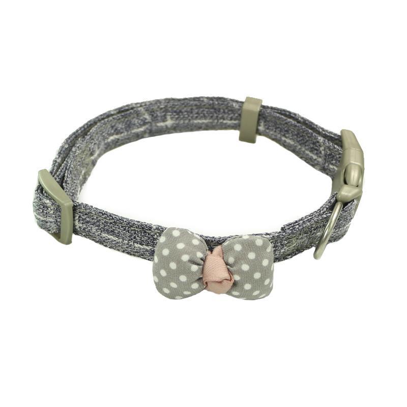 Cotton Bow Tie Cat Collar