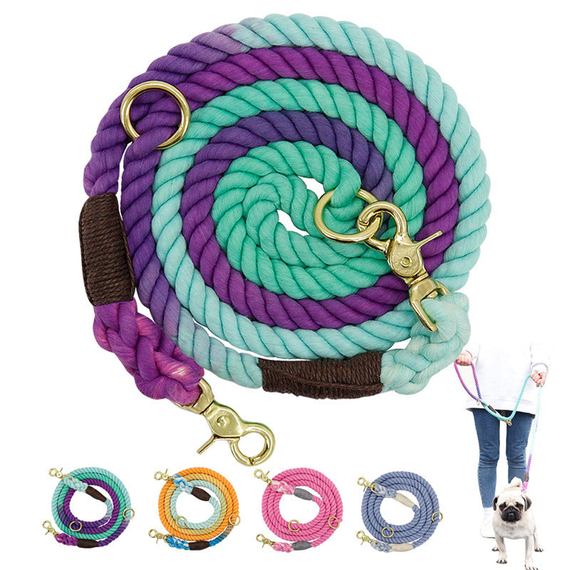 Extra Long Pure Cotton Dog Leash