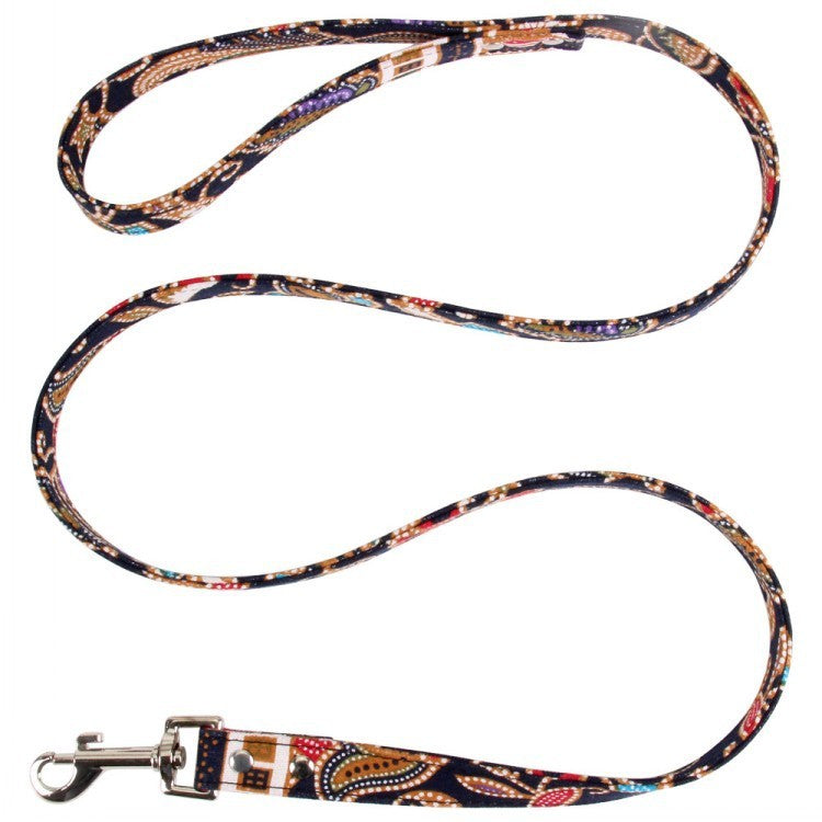 Japanese Print Cotton Dog Leash