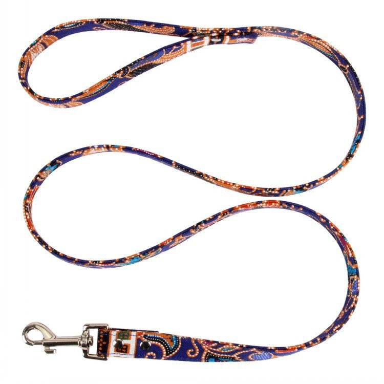 Japanese Print Cotton Dog Leash